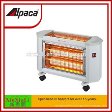 electrical mini space heater quartz fan heater